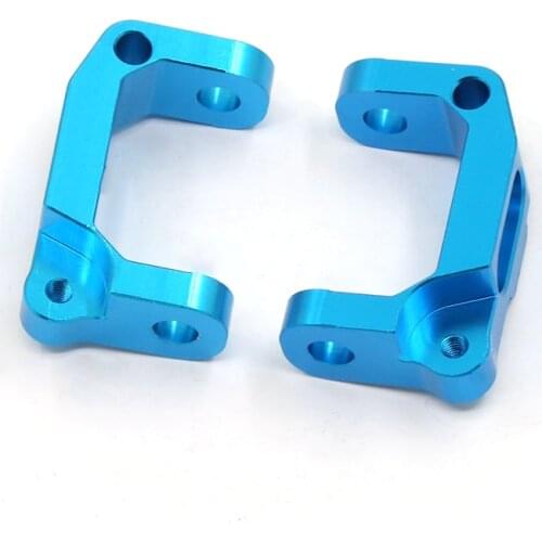 2Pcs Metal Front C Hub Carrier Caster Block C Seat for 1/10 RC Crawler Car Tamiya CC01 CC-01 Upgrade Parts Accessories