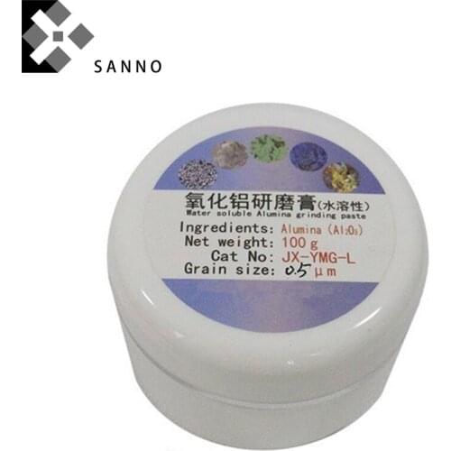 2 Piece aluminum oxide polishing oil 0.5um / 3.5um / 14um / 20um water soluble alumina grinding paste