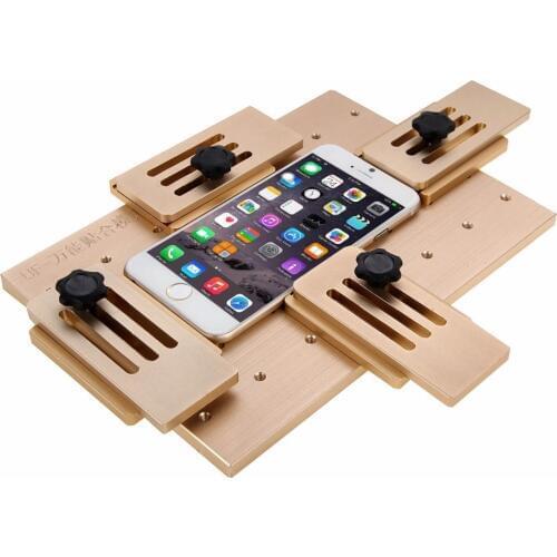 Aluminium Alloy Universal Refurbish Mold Positioning Laminating LCD Screen Repair Mould for iPhone and other 6 inch Below phones
