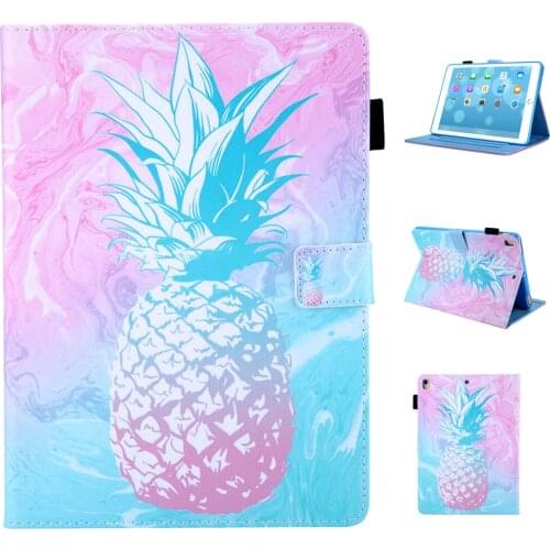 For iPad 10.2 2020 8th 7th gen Pink Pineapple Smart Case for iPad 2017 2018 9.7 Air 1 2 Pro 11 10.5 Mini 12345 Air 10.5 2019