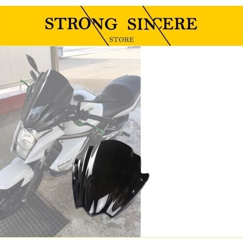 For Kawasaki Z250 Z300 Z650 Z750 Z750R Z800 Z1000 motorcycle/motorbike Windshield/Windscreen Z 250 300 650 750 750R 800 1000