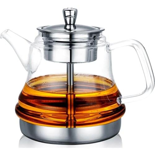 Induction Cooker Special Pot Boil Tea Dedicated Cooker Glass Liner Kettle Steam Tea Pot