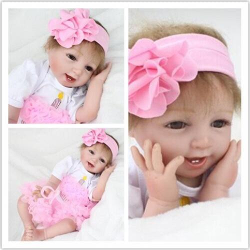 55 cm reborn dolls babies realistic silicone reborn dolls Lifelike Bebe Reborn Menina Bonecas Children Gifts Reborn Alive Dolls