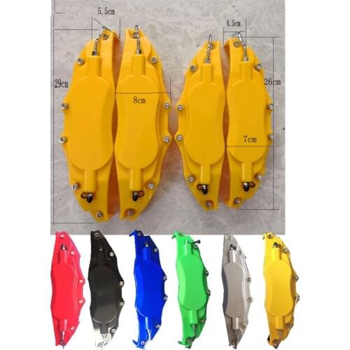 KUNBABY Biggest Size XL And L Disc Brake Caliper Cover Without Logo Car Styling For BMW 5 Audi Q5 Mercedes Benz C