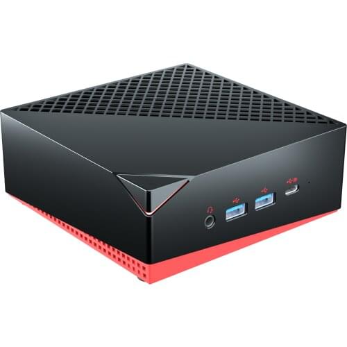 Chatreey AN1P mini pc AMD Ryzen 5 4500u desktop gaming computer with NVME SSD pre-install windows 10 support windows 11 WIFI 6