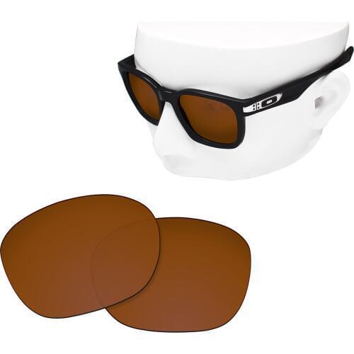 OOWLIT Polarized Replacement Lenses of Brown for-Oakley Garage Rock OO9175 Sunglasses