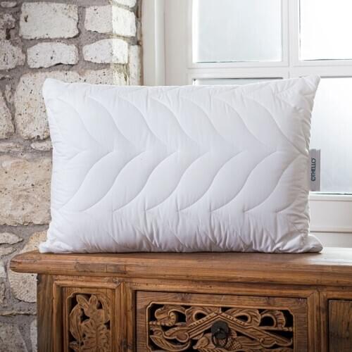OTHELLO LOVERA PILLOW WITH ALEOVERA EXTRACT WITH PROTECTOR,COVERED WITH NATURAL AND REFRESHING FABRIC,MADE IN TURKEY