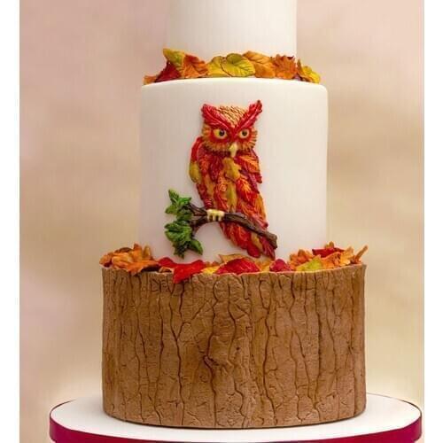 Tree Bark Fondant Silicone Mold Pastry Biscuits Chocolate Mold Cookies Candy Ice Cube Clay Mould Baking Cake Decorating