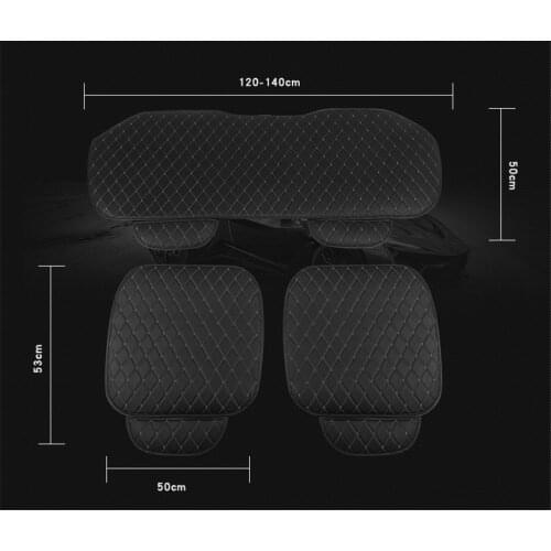 Universal leather car seat cushion protection pad interior accessories for Toyota V Hilux Land Cruiser Avanza Carina Celica