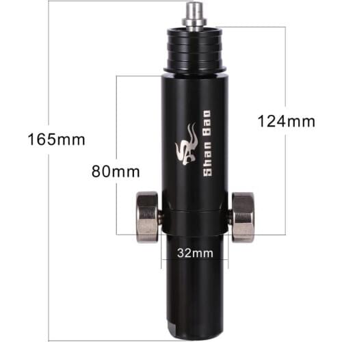 Airforce condor pcp explosion-proof regulating constant pressure valve 30mpa 350bar 4500psi single hole 8mm