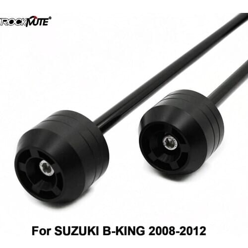 Motorcycle POM Front Rear Wheel Protection For SUZUKI B-KING BKING 2008-2012 Axle Fork Falling Protector