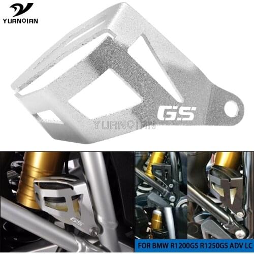 For BMW R1250 GS R 1250 1200 GS Adventure R1200GS LC Adv Motorcycle Accessories Rear Brake Fluid Reservoir Guard Cover Protector