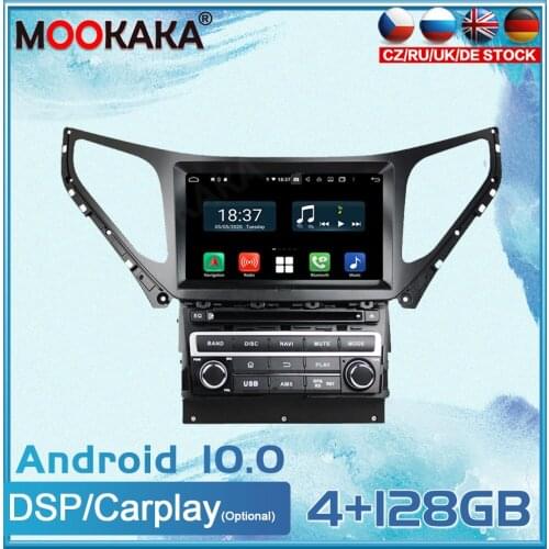 Android 10 For Hyundai AZERA Grandeur i55 Car Multimedia Player GPS Navigation Head Unit Auto Radio Stereo Tape Recorder Carplay