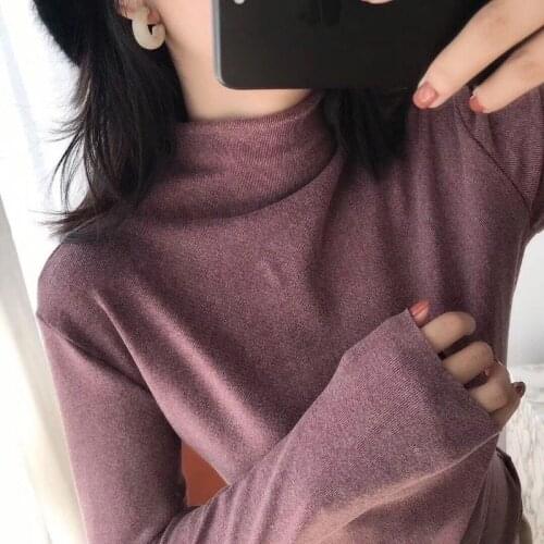 Ay1127 2020 spring autumn winter new women fashion casual woman t-shirt lady beautiful nice Tops female Long sleeve top