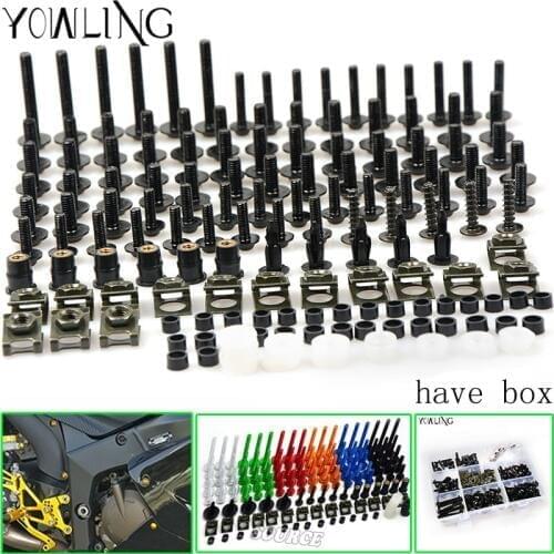 Fairing bolts For HONDA VFR800 VFR 800 800F 2002-2012 Body Fairing Bolt Screw Fastener Fixation Kit