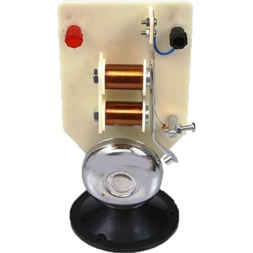 Electric bell Working principle of vertical structure Middle school physics and electricity Experimental equipment teaching