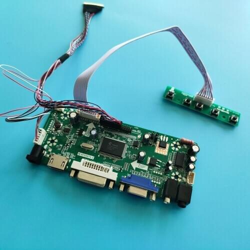 Kit for LP173WD1-TLC2/LP173WD1-TLD1 M.NT68676 1600X900 HDMI+DVI+VGA 40pin Controller Board Screen Display panel LCD LED