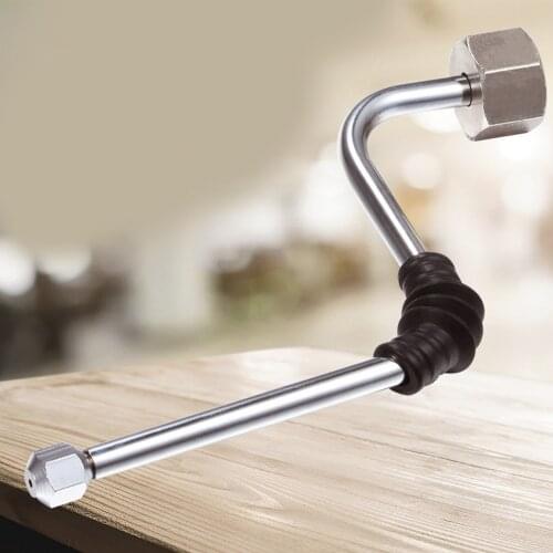 304 Stainless Steel Steam Wand Tube Conversion Kit Replacement Accessories for Coffee Machine Steam Pipe Cafe Tools