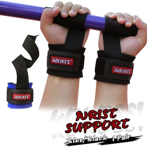 1Pcs Weight Lifting Gym Sport Wristband Fitness Wrist Support Straps Wraps With Hand Power Bands Training
