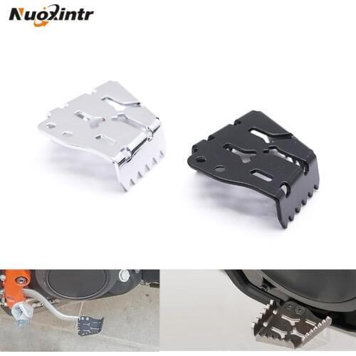 Nuoxintr Motorcycle Rear Foot Brake Lever Peg Pad Enlarge Extender For KTM 990 950 1050 1190 1290 ADVENTURE R Super ADV SMR