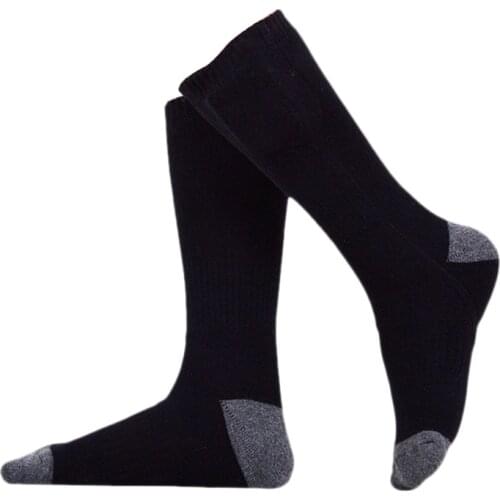 Rechargeable Heating Warm Socks Adjustable Temperature Lithium Battery Infrared Heating Male And Female Sport Ski Socks Workable