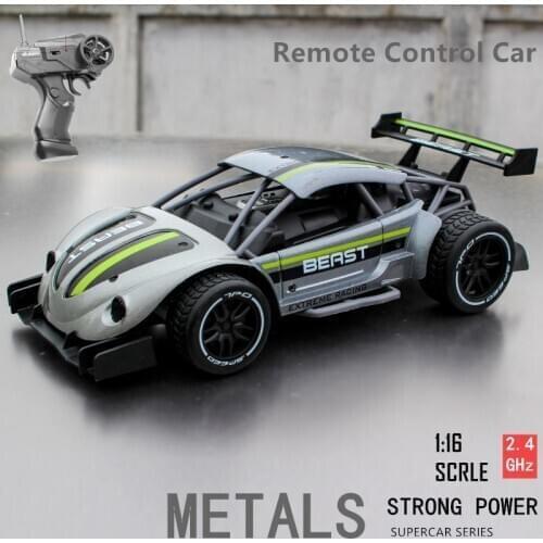Remote Control Vehicle Rechargeable Electronic Car High Speed Drift Racing Car Championship 2.4G 1:16/20 Off Road Hobby Toy