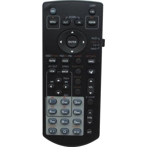Remote Control For Kenwood DDX790 DDX8046BT DNX6020EX DNX6040EX DDX396 DMX1025BT Black Front Center Car Digital Media Receiver