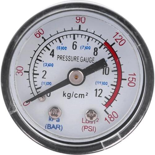 Pressure Regulator Switch Valve Gauge w Male/Female Connector for Air Compressor Y51B
