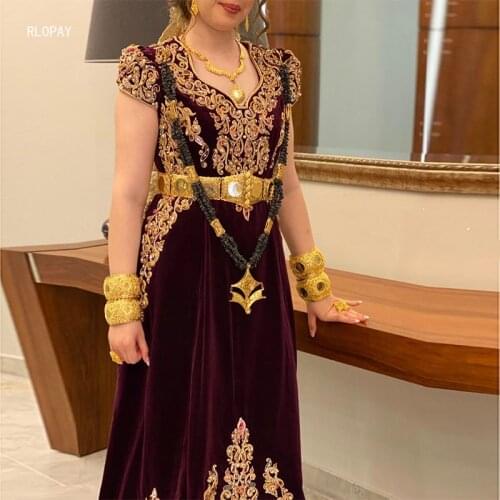 Luxury Algerian Robe Caftan Wedding Gold Belts Napoleon Figure Coin Belts Ethnic Bride Accessories Fast Delivery Products