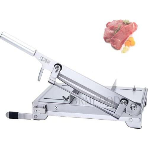 Manual Meat Bone Cutter Machine Trotters Cutting MachineRibs Guillotine Machine Bone Saw Machine Chicken Chopper Machine