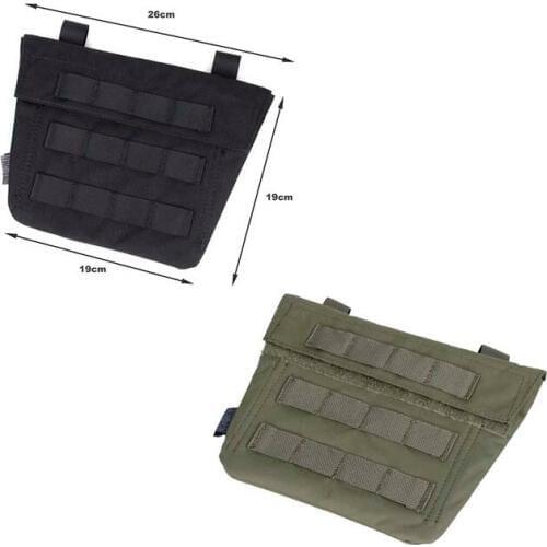 TMC Tactical Modular Abdomen Panel Pouch Plate Carrier Belly Bag Waist Molle Pouch Storage Bag