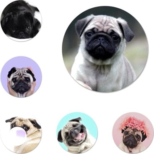 Pug Dog Badge Brooch Pin Accessories For Clothes Backpack Decoration gift