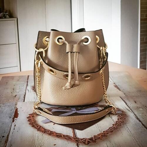 Women Genuine Leather Bag Bottega Carele BC1143