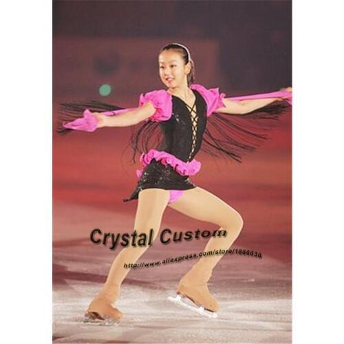 2016 Children Figure Skating Dress Fashion New Brand Vogue Figure Skating Competition Dress For Women DR3085