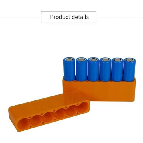 4/6/8 Section 18650 Battery Fixture Single Row Fixed Double Sided Spot Welding Lithium Battery Pack Batteries Fixed Holder