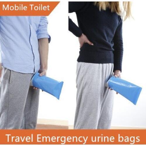 700ml Emergency Portable Car Urine Bag Vomit Bags Mini Mobile Toilets Handy Unisex Disposable Urinal