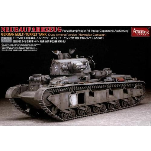 Amusing Hobby 35A003 1/35 Panzerkampfwagen VI Neubaufahrzeug Krupp Version