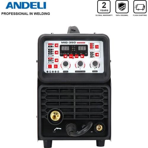 ANDELI Smart Synergy Lasser Mig350 Double voltage Multifunctional Mig Laser Device Mig Tig Mma 3 In 1 Mig Lasser welding machine