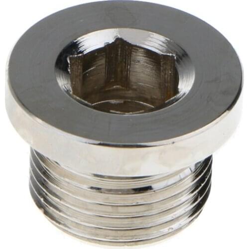 Auto Replacement M18x1.5 O2 Oxygen Sensor Stepped Hex Bolt Bung Plug M18 X 1.5 Oxygen Sensor Fittings Steel Weld Bung