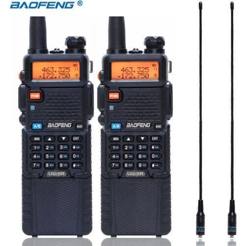 BaoFeng UV-5R 5W with 3800mAh long Li-ion Battery two way cb ham radio Dual Band VHF UHF UV5R Transceiver Walkie Talkie