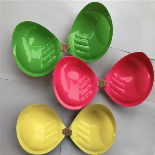 Free shipping/Ladies color invisible sticky silicone backless bra sexy strapless bra