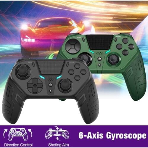 Wireless Support Bluetooth Gamepad PS4 Game Controller Gamepad Interchangeable D-pad & Left Joystick Gamepad for PS4 PS4pro