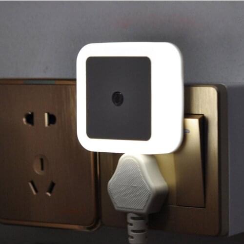 Wireless Sensor LED Night Light Mini EU/US/UK Plug Night Light Lamp For Baby Room Bedroom Corridor Lamp Home Accessories