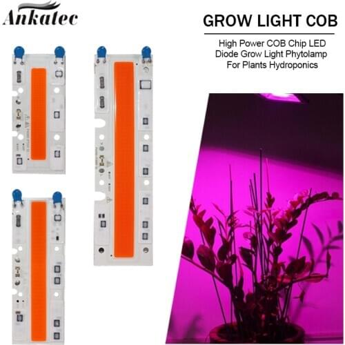 LED plant growth lamp COB chip full spectrum AC 220V 110V 30W 50W 70W diode greenhouse indoor seedlings and flowers growth