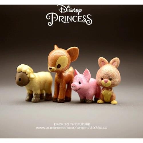 Disney Princess Snow White friends 5cm Action Figure Model Anime Mini Decoration PVC Collection Figurine Toy model for children