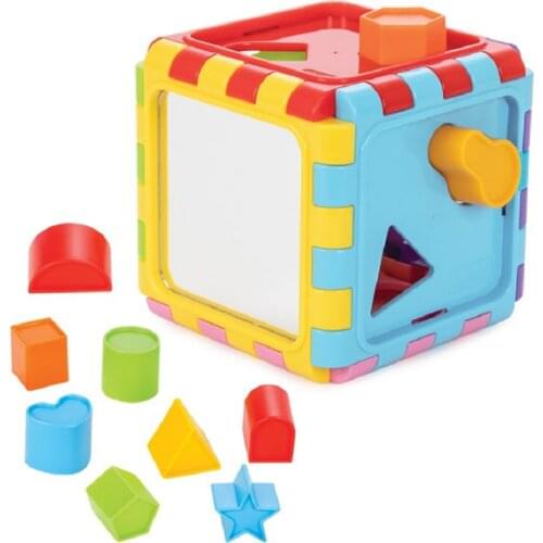 FIND PLUG PUZZLE TOY - DEVELOPING HAND AND EYE COORDINATION - SUITABLE FOR CHILDREN 12 MONTHS AND OVER - COLORFUL