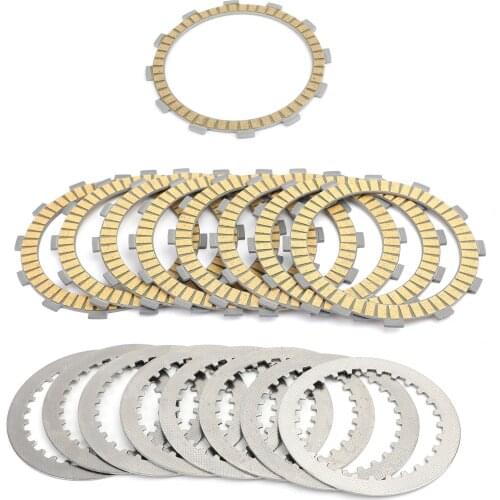 Areyourshop for Honda CBR1000 Fireblade RR-SP CBR1000RR VFR1200 FA 2008-2017 Clutch Kit Steel & Friction Plates 22210-MFL-880