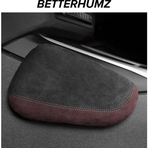 BETTERHUMZ Alcantara Wrap For Land Rover Defender Discovery 2 3 4 Freelander 2 Evoque Accessories Car Interior Leg Pad Knee Pads