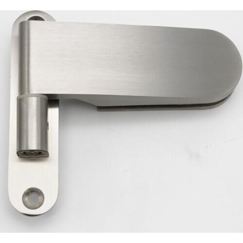 Partition bathroom Frames glass door hinges shower Vertical Inset stainless steel heavy duty flush hatch glass hinge