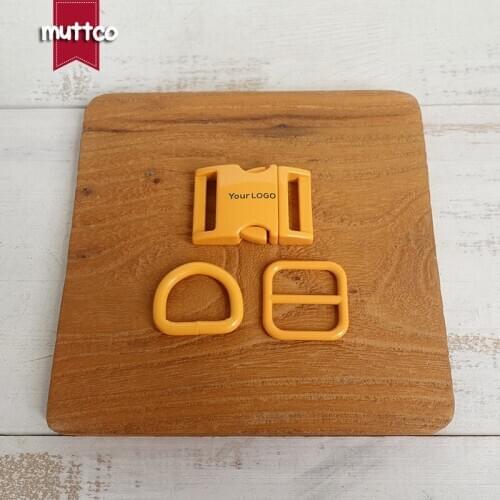 Engraved buckle (metal buckle+adjust buckle+D ring) DIY dog collar orange 2.0cm diy metal buckle zinc alloy adjust buckle set